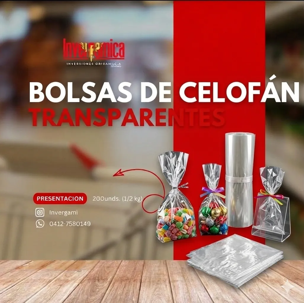 Bolsas de celofan